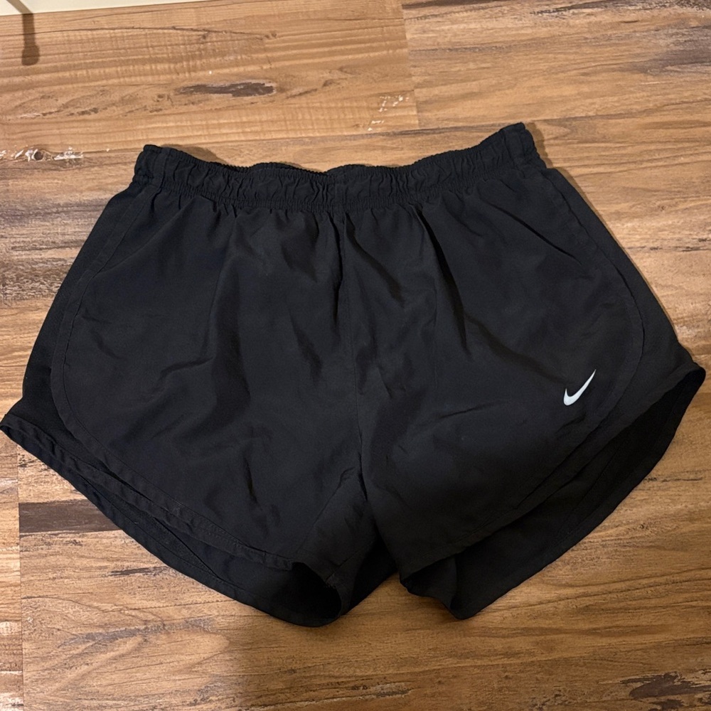 Kids Nike Black Athletic Shorts (plus size)